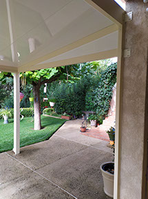 Pergolas toiture pleine vue 3